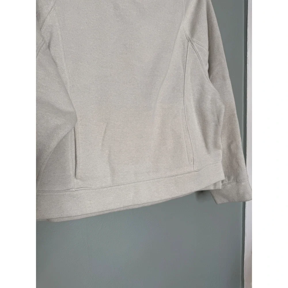 NWT Anthropologie Daily Practice grey glitter hoodie‎